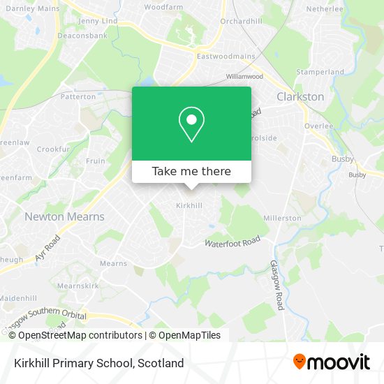 Kirkhill Primary School map