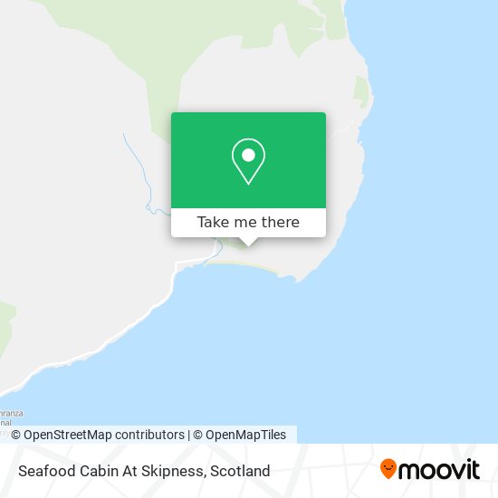 Seafood Cabin At Skipness map