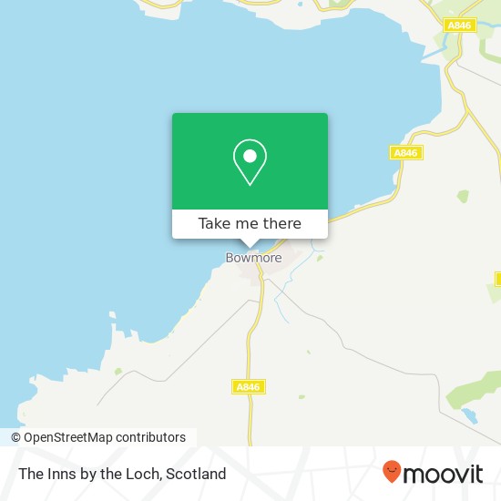 The Inns by the Loch map