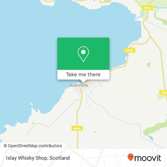 Islay Whisky Shop map