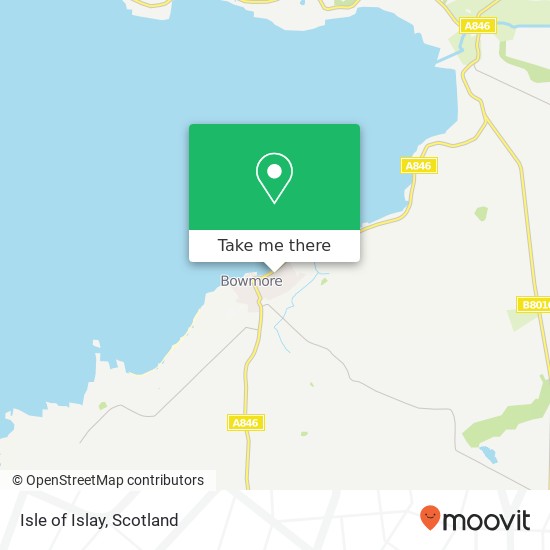 Isle of Islay map