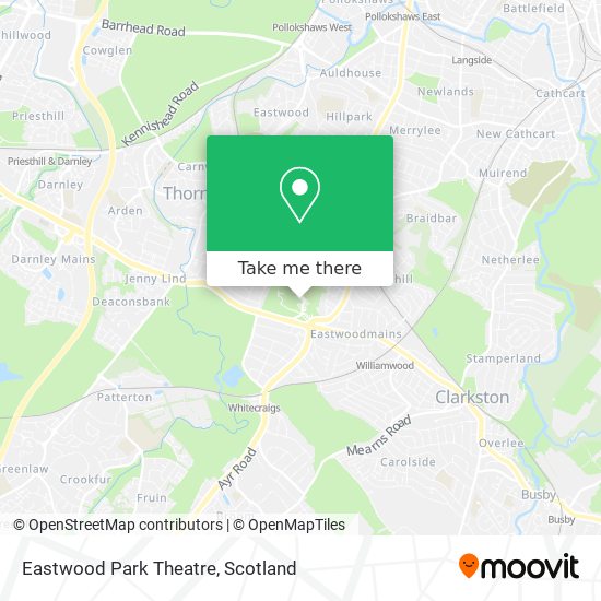 Eastwood Park Theatre map