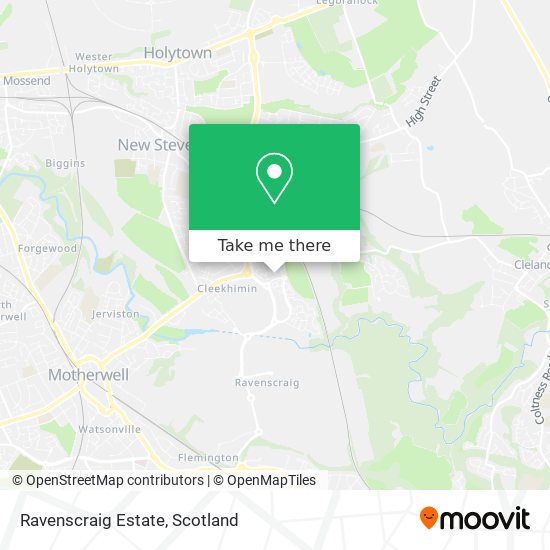 Ravenscraig Estate map