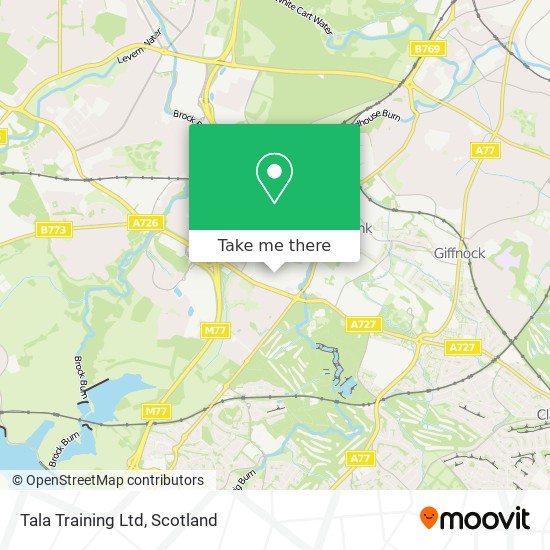 Tala Training Ltd map