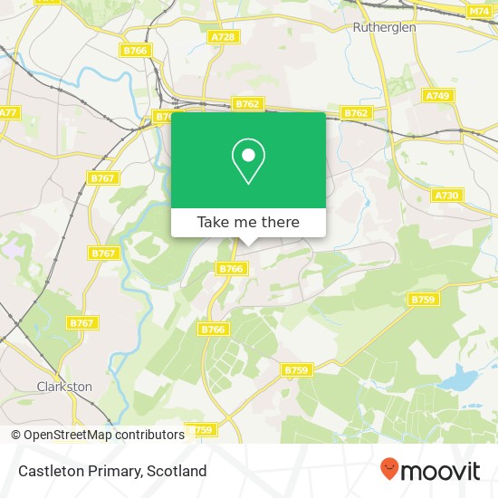 Castleton Primary map