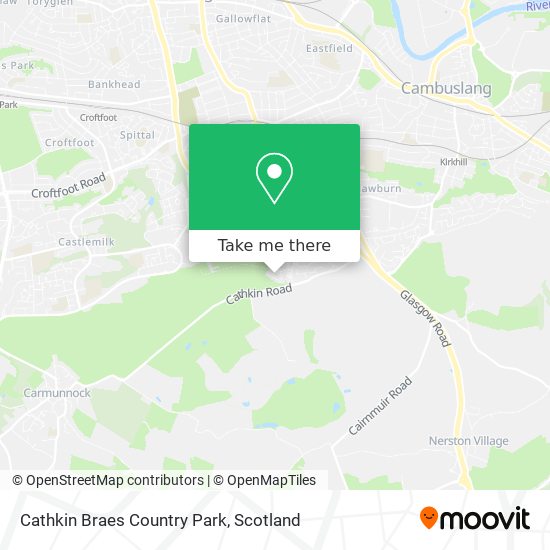 Cathkin Braes Country Park map