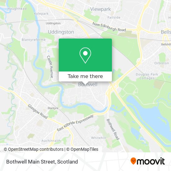 Bothwell Main Street map