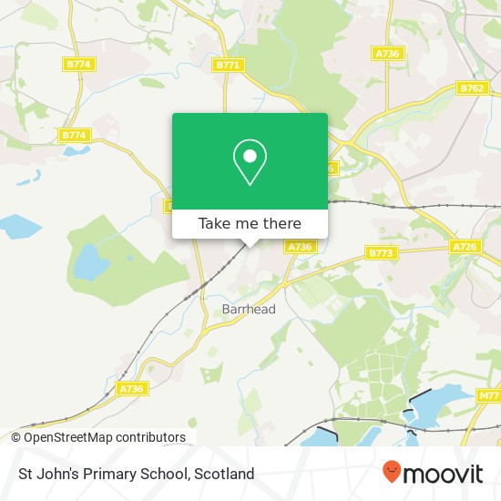 St John's Primary School map