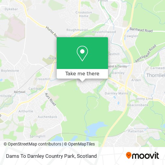 Dams To Darnley Country Park map