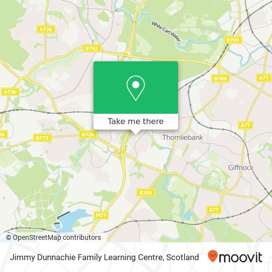 Jimmy Dunnachie Family Learning Centre map
