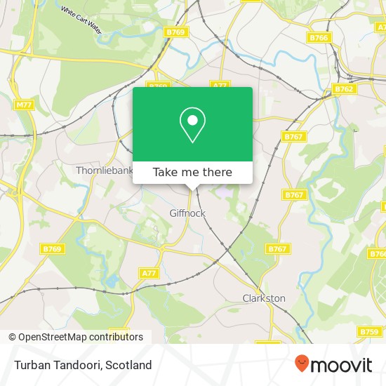 Turban Tandoori map