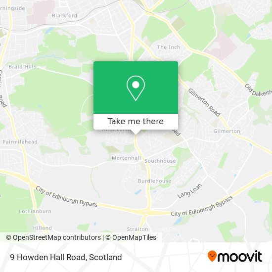 9 Howden Hall Road map