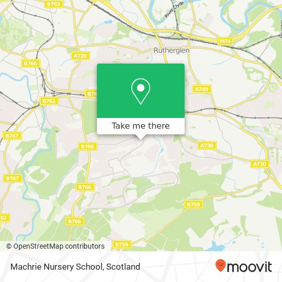 Machrie Nursery School map