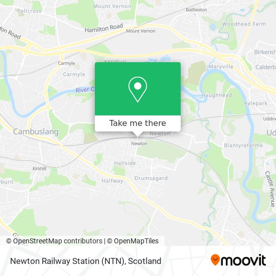 Newton Railway Station (NTN) map