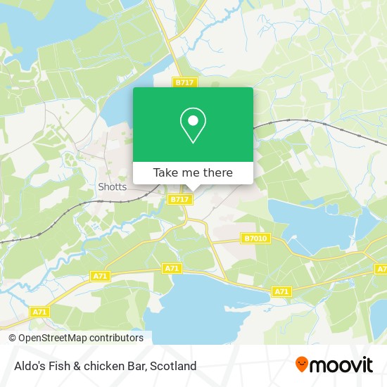 Aldo's Fish & chicken Bar map