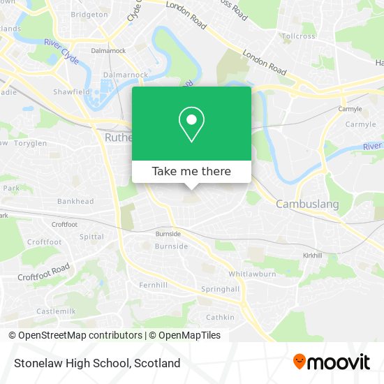 Stonelaw High School map