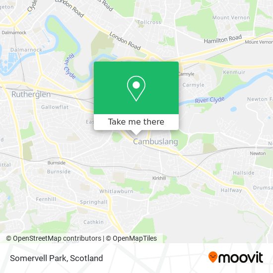 Somervell Park map