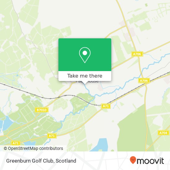 Greenburn Golf Club map