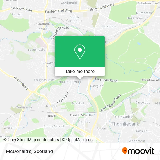 McDonald's map