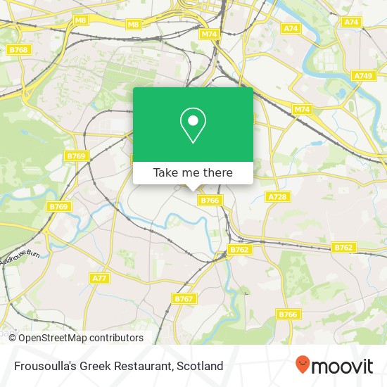 Frousoulla's Greek Restaurant map