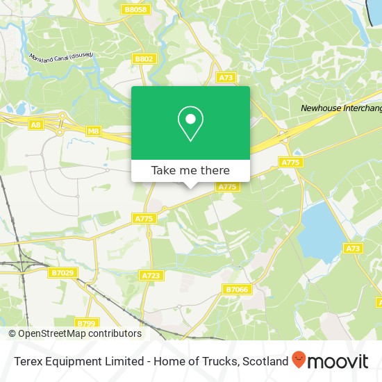 Terex Equipment Limited - Home of Trucks map