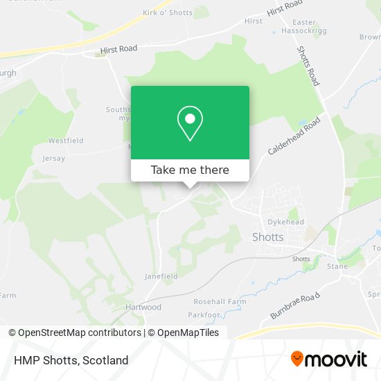 HMP Shotts map