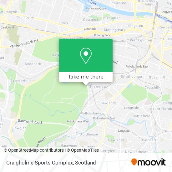 Craigholme Sports Complex map
