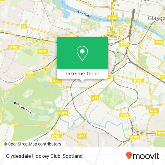 Clydesdale Hockey Club map