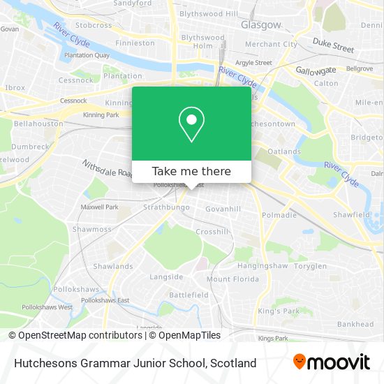 Hutchesons Grammar Junior School map