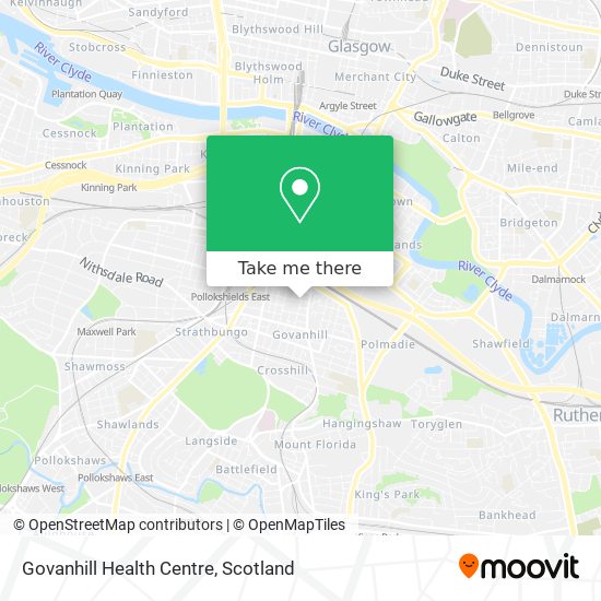 Govanhill Health Centre map