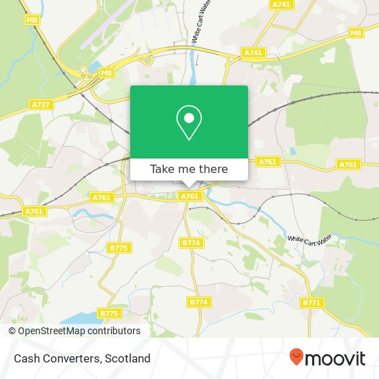 Cash Converters map