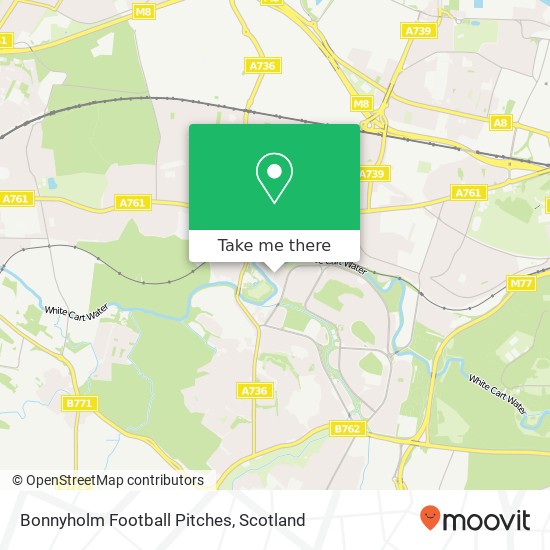 Bonnyholm Football Pitches map