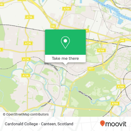 Cardonald College - Canteen map