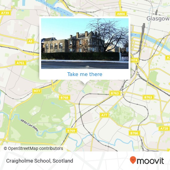 Craigholme School map