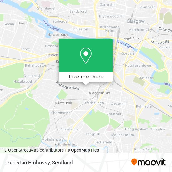 Pakistan Embassy map