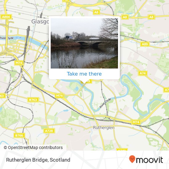 Rutherglen Bridge map