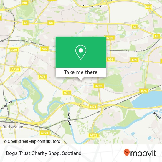 Dogs Trust Charity Shop map