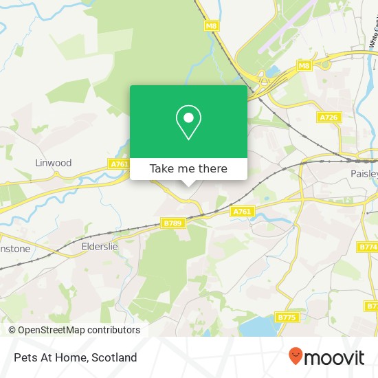 Pets At Home map