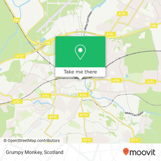 Grumpy Monkey map