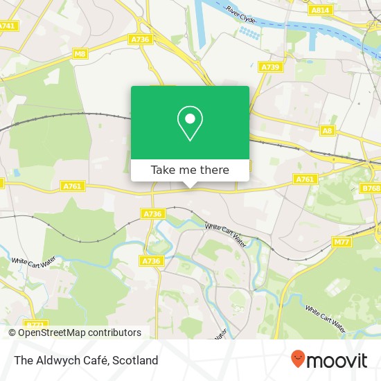 The Aldwych Café map
