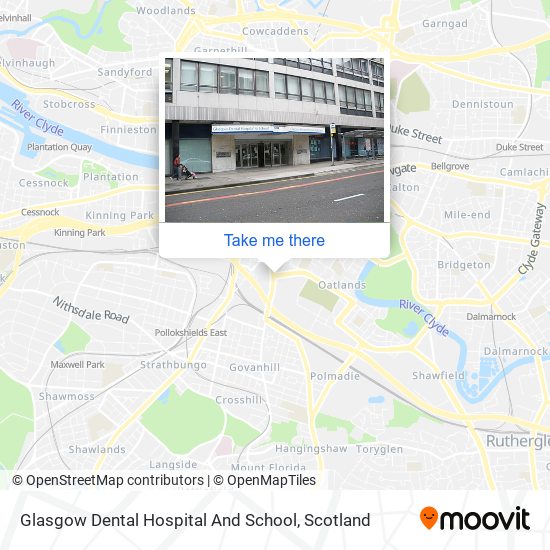 Glasgow Dental Hospital And School map