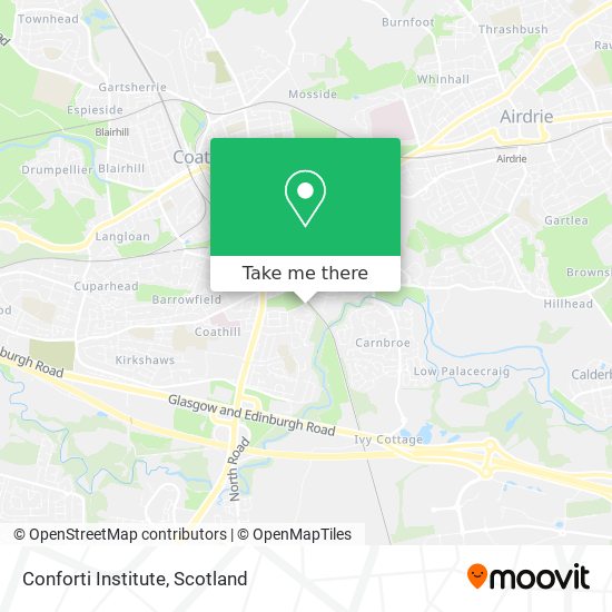 Conforti Institute map