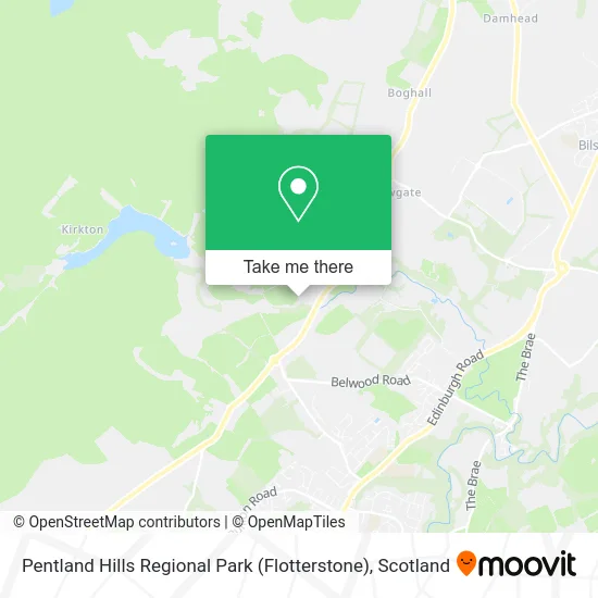 Pentland Hills Regional Park Map How To Get To Pentland Hills Regional Park (Flotterstone) In Midlothian By  Bus?