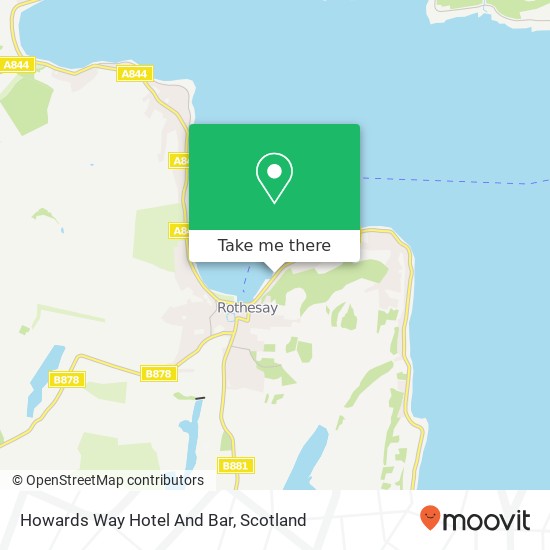 Howards Way Hotel And Bar map