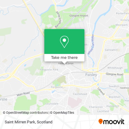 Saint Mirren Park map