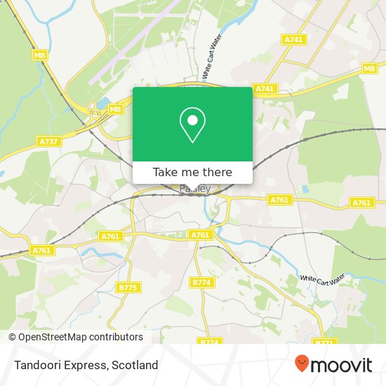 Tandoori Express map