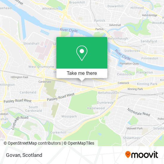 Govan map