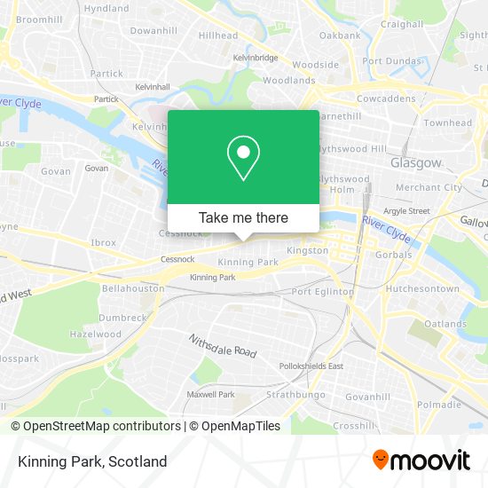 Kinning Park Glasgow Map How To Get To Kinning Park In Glasgow By Bus Or Train?