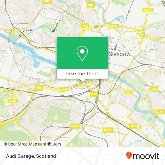 Audi Garage map
