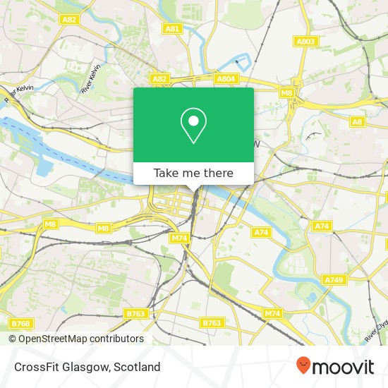 CrossFit Glasgow map